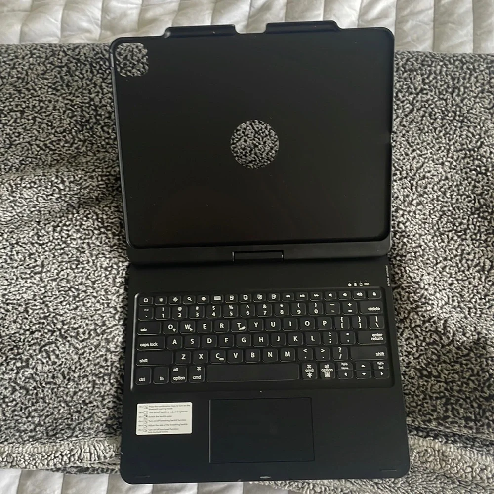 iPad keyboard and case